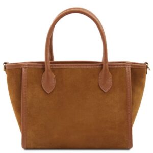 Willow  Suede Leather Handbag TL142425 - Image 9