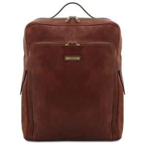 Bangkok  Leather Laptop Backpack - Large Size TL142336