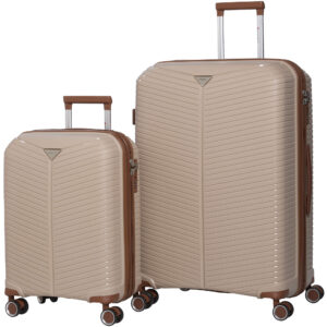 St. Lucia Collection Expandable LPP823 Spinner Luggage 2pc Set (20”+28”)