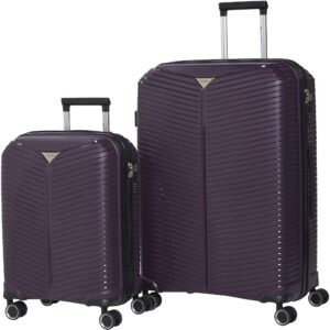 St. Lucia Collection Expandable Polypropylene Spinner Luggage LPP823 20" 28" SET - Image 1