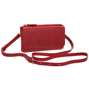Pebbled Ladies RFID Crossbody Wallet 10376 - Image 5