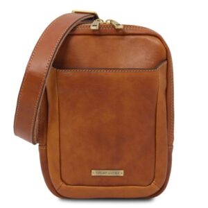 Mark Leather Crossbody Bag  TL142428