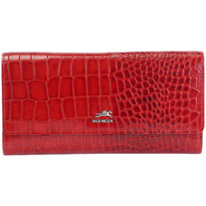 Croco2 Women’s quad fold Wallet with Enhanced RFID Security 6900369