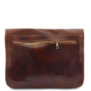 Messenger double Crossbody Leather bag TL90475 - Image 7