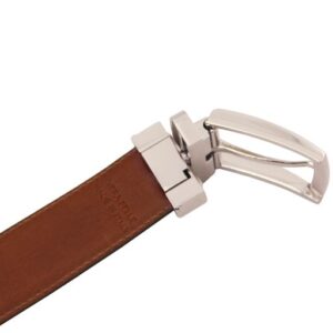 Elegant Double-sided Leather Belt 35mm in Smooth Leather TL142541 - Image 3