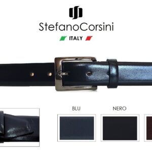 Stefano Corsini Italian leather men belt ECVI 188