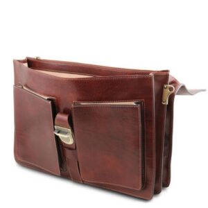 Assisi  Leather Briefcase 3 Compartments TL141825 - Image 9