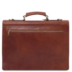 Cremona Leather Briefcase 3 Compartments TL142448 - Image 6