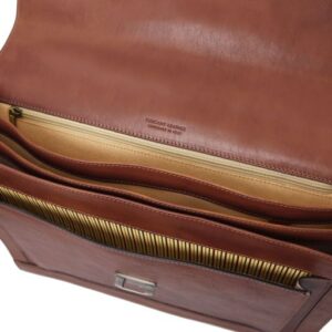 Cremona Leather Briefcase 3 Compartments TL142448 - Image 7