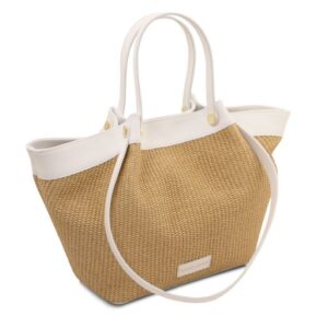Soleil  Raffia Shopping bag TL142567 - Image 3