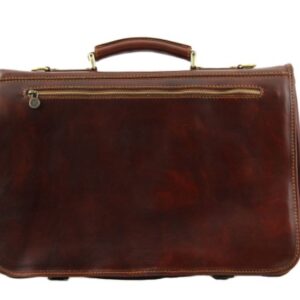 Tuscany Leather ANCONA Leather messenger bag - Large size TL10025 - Image 4