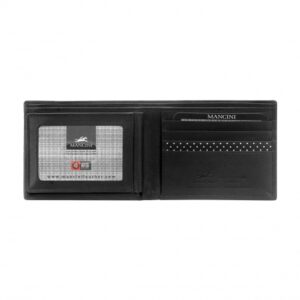 RFID MEN'S SLIM BILLFOLD BLACK 10852 - Image 2