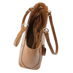 TUSCANY LEATHER NEOCLASSIC LEATHER TOTE WITH TWO HANDLES TL141231 - Image 5