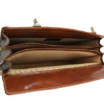 Tuscany Leather Viareggio Exclusive leather laptop case with 3 