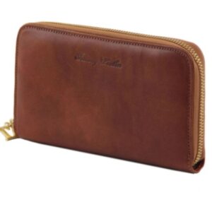 Tuscany Leather Exclusive accordion wallet with zip closure - TL141206 - Image 3