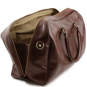 Tuscany Leather TL Voyager Travel leather duffle bag TL141218 - Image 5