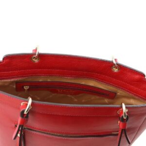 TUSCANY LEATHER NEOCLASSIC LEATHER TOTE WITH TWO HANDLES TL141231 - Image 3