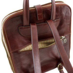 Tuscany Leather TAIPEI 3 Compartments leather backpack TL141239 - Image 3