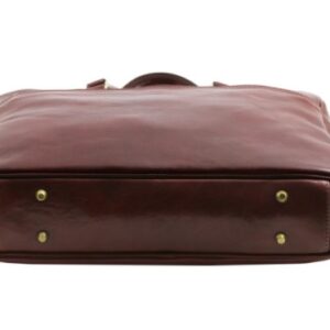 Tuscany Leather URBINO Leather laptop briefcase with front pocket TL141241 - Image 3