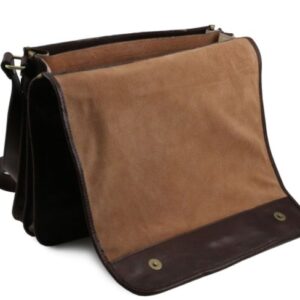 Tuscany Leather 2 COMPT. MESSENGER BAG TL141254 - Image 5