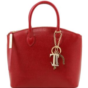 TUSCANY LEATHER SAFFIANO SMALL TOTE -TL141265 - Image 1