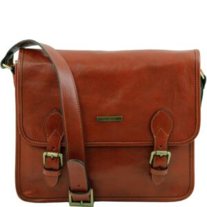 TUSCANY LEATHER MESSENGER BAG POSTMAN TL141288 - Image 1