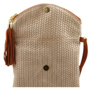 TUSCANY LEATHER - CROSSBODY WEAVE LEATHER TL141310 - Image 3