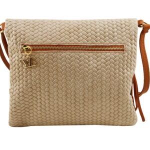 TUSCANY LEATHER - CROSSBODY WEAVE LEATHER TL141310 - Image 4