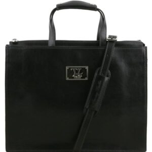 Tuscany Leather PALERMO  Leather briefcase 3 compartments for woman TL141343 - Image 3