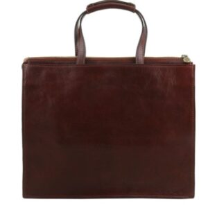 Tuscany Leather PALERMO  Leather briefcase 3 compartments for woman TL141343 - Image 7