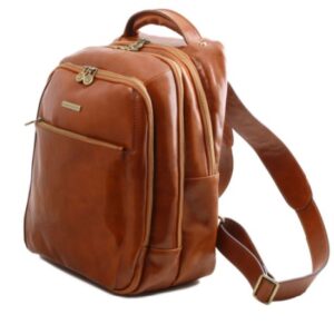 Tuscany Leather PHUKET 3 Compartments leather laptop backpack TL141402 - Image 6