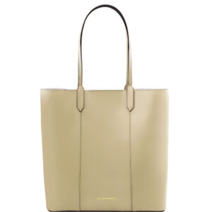 TUSCANY LEATHER - DAFNE RUGA LEATHER SHOPPING BAG TL141439 - Image 1