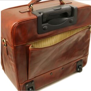 Tuscany Leather VARSAVIA Two Wheels Leather pilot case TL141454 - Image 3
