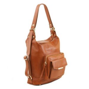 Tuscany Leather TL BAG  Leather convertible bag TL141535 - Image 3
