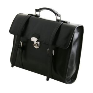 Tuscany Leather Viareggio Exclusive leather laptop case with 3 compartments  TL141558 - Image 3
