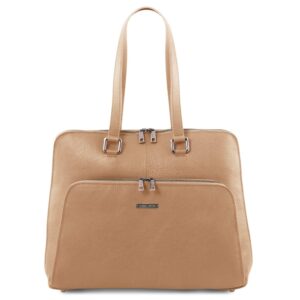 Tuscany Leather LUCCA TL SMART business bag in soft leather for women TL141630 - Image 1