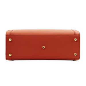 Tuscany Leather LARA Leather handbag with front zip TL141644 - Image 3