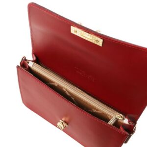 Tuscany Leather TL BAG Leather clutch with chain strap TL141653 - Image 3