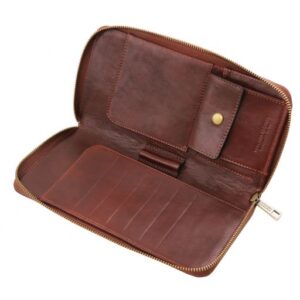 Tuscany Leather Exclusive leather travel document case TL141663 - Image 4