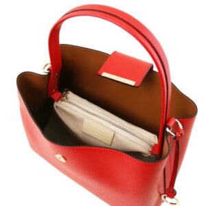 Tuscany Leather CLIO Saffiano leather secchiello bag TL141690 - Image 5