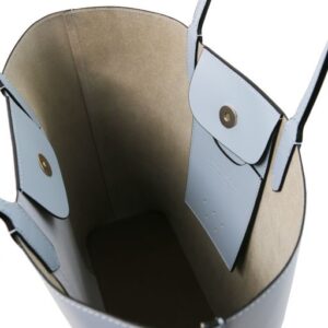 Tuscany Leather DAFNE Shopping bag in smooth and metallic leather TL141702 - Image 4