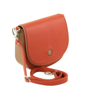 Tuscany Leather ROSA Leather clutch with shoulder strap TL141726 - Image 2