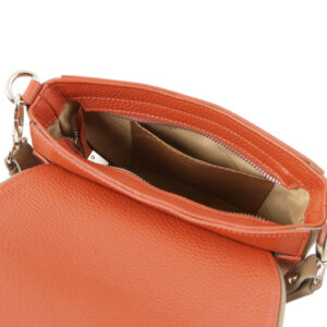 Tuscany Leather ROSA Leather clutch with shoulder strap TL141726 - Image 4