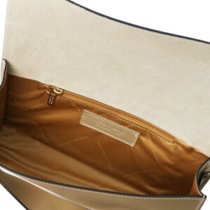 Tuscany Leather Sophia Leather clutch handbag TL141816 Gold - Image 3