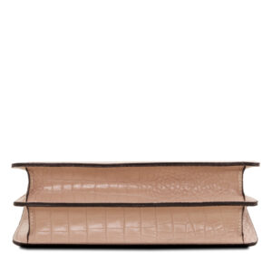 Tuscany Leather IRIS  Croc print leather handbag TL141839 - Image 4