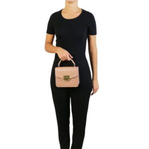 Tuscany Leather TL Bag Croc print mini bag TL141890 - Image 3