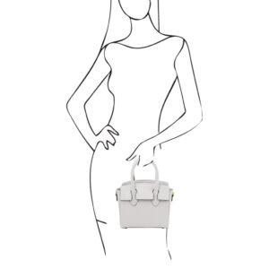 Tuscany Leather Brigid Leather handbag - Small size  TL141942 - Image 3