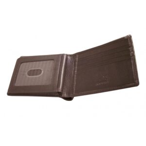 Mancini Men's RFID Secure Billfold with Removable Passcase - Brown 18-200 - Image 2