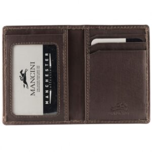 Mancini Men's I.D. Card Wallet -2010109- BROWN - Image 2