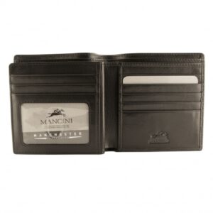 Mancini Men’s Center Wing Hipster Wallet 2010129 - Image 2